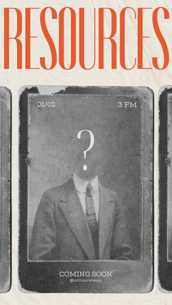 resources coming soon